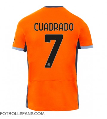 Inter Milan Juan Cuadrado #7 Replika Tredje Tröja 2023-24 Kortärmad